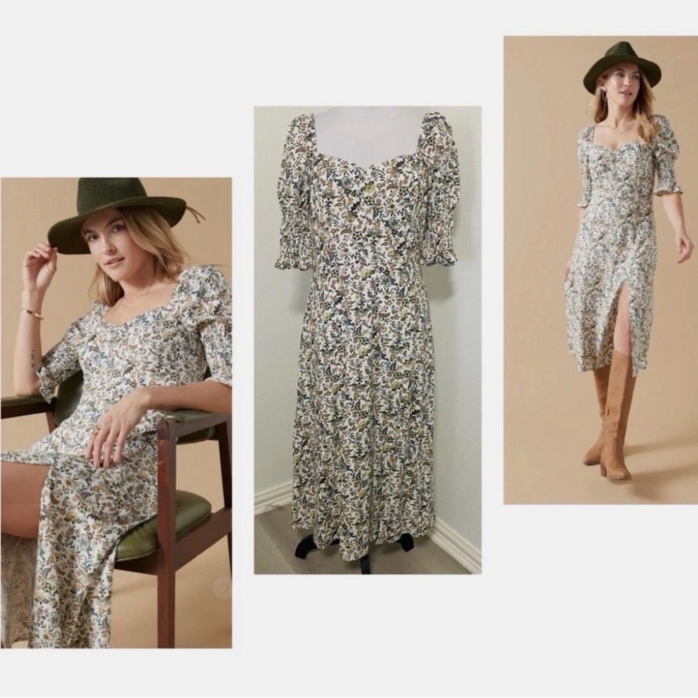 BOHO WESTERN Audrey Parks x Francesca’s discontinued Bobbi Midi Dress